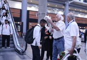 دوومیدانی‌کاران به ایران بازگشتند