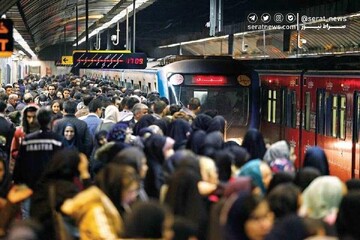تعطیلی خط متروی منتهی به فرودگاه مهرآباد