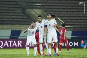 گل اول ایران به کره شمالی توسط محبی + فیلم