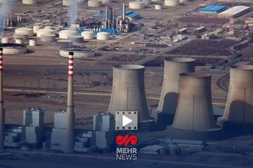 ازسرگیری تولید برق نیروگاه اتمی بوشهر / فیلم