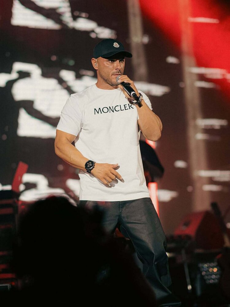 عکس/استایل آرمین ۲ afm در کنسرتش جلبتوجه کرد