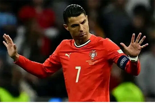 اتفاق عجیب برای رونالدو