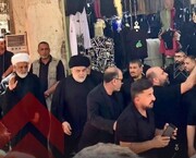 حضور مقتدی صدر در منزل آیت‌الله سیستانی / فیلم