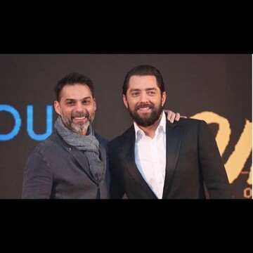 عکس جدید بهرام رادان و پیمان معادی در یک رستوران لاکچری