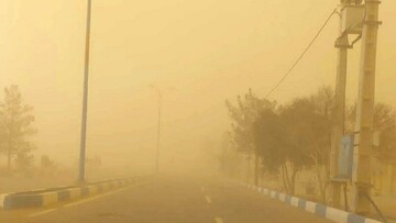 سرعت ۱۰۱ کیلومتری طوفان در زابل