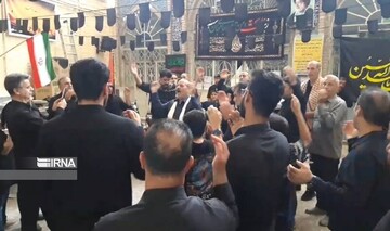 عزاداری مردم دزفول در عاشورای حسینی + ویدئو