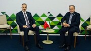 ملاقات وزیر امور خارجه ایران با همتای ترکیه ای