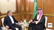 دیدار وزیر امور خارجه ایران با ولیعهد عربستان
