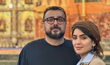 تصویر دیده نشده از پسر مونا کرمی و سپند امیرسلیمانی