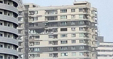 توضیحات اتش نشانی درباره انفجار در بزرگراه همدانی تهران