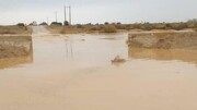 مسدود شدن محور مهرستان–ایرانشهر درپی طغیان رودخانه
