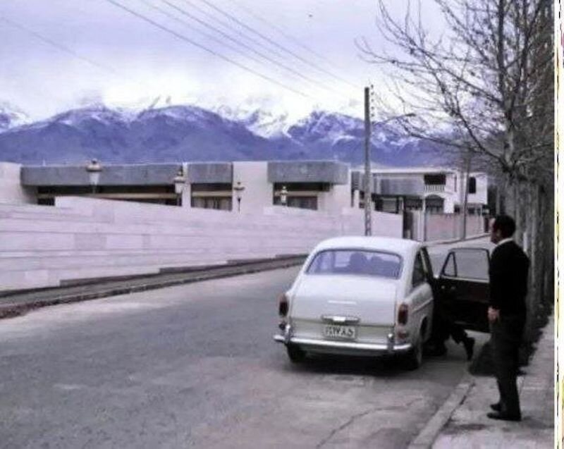 عکس/ خیابان پاسداران تهران، سال ۱۳۴۷