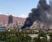 دستگاه رنجر در شهربازی تبریز آتش گرفت