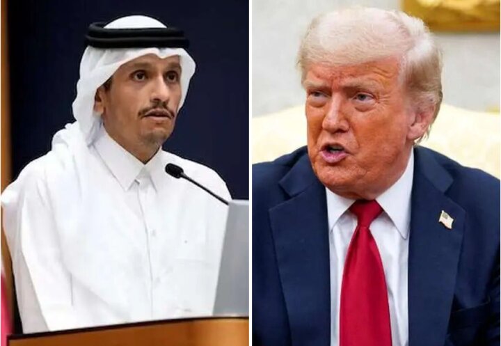 ترامپ و نخست‌وزیر قطر درباره ایران گفت‌وگو خواهند کرد