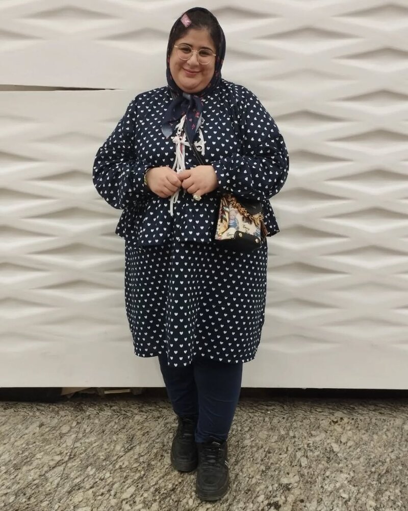 استایل کودکانه نگین صفریجم مورد انتقاد قرار گرفت/عکس