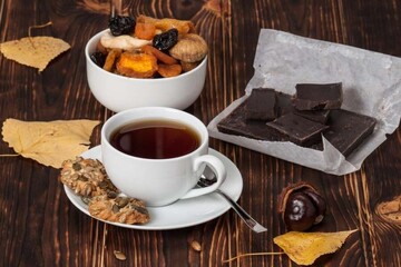 چای و شکلات تلخ بخوریم یا نه؟