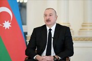 ادعای عجیب علی‌اف: «ترامپ» تنها رئیس‌جمهور ایالات‌متحده است که جنگی را آغاز نکرده است