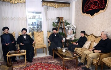 دیدار سیدحسن با خانواده شهید باقری