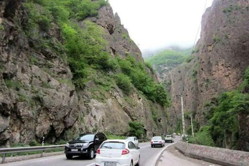 بسته شدن جاده هراز به مدت ۳ شب