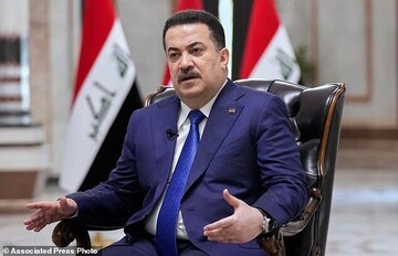 نخست‌وزیر عراق: در جنگ ۱۲ روزه، گروه‌های شبه‌نظامی در عراق تلاش کردند موشک و پهپاد به سوی رژیم صهیونیستی و پایگاه‌های آمریکایی در عراق پرتاب کنند