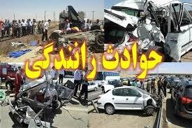 مرگ دلخراش یک هموطن درپی برخورد تریلی و کامیون در کمربندی اردستان