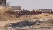 تصاویری هولناک از شلیک اشغالگران به گرسنگان غزه / فیلم