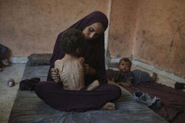 روزانه ۲۸ کودک در غزه به دلیل گرسنگی جان می دهند