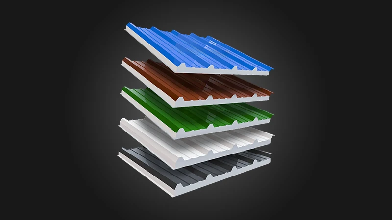 گزارش میدانی از رشد ۳ برابری استفاده از ساندویچ پانل سقفی در سوله سازی طی سال گذشته