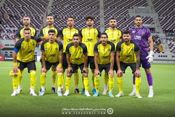گل دوم سپاهان به الدحیل توسط میلاد زکی‌پور + فیلم