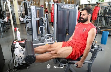 پیام صمیمانه کنعانی‌زادگان برای گلر جوان پرسپولیس / عکس