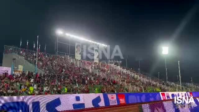 شعارهای هواداران پرسپولیس علیه درویش در بازی با فجرسپاسی