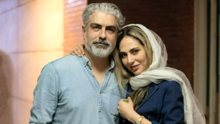 عکس عجیب مهدی پاکدل و رعنا آزادی ور با موهای سفید