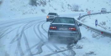 بارش برف و باران در اکثر محور های مواصلاتی کشور