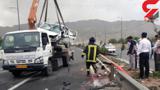 تصادف مرگبار در آزادراه کرج - تهران