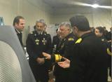 دریادار سیاری از نمایشگاه دستاوردهای  دفاعی نیروی دریایی ارتش بازدید کرد/ ارتباط زنده با ناوگروه 58 نداجا در خلیج عدن