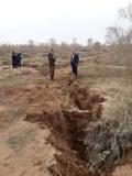 خطر فروچاله‌های عظیم  در یک قدیم  روستاهای بوئین زهرا