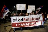 دهمین هفته اعتراضات علیه رئیس جمهور صربستان