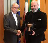 سفیر ایران با همتای ایتالیایی خو دیدا رکرد/ تاکید بر  بر توسعه روابط استانی با ایتالیا