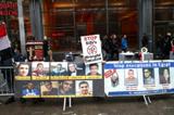اعتراض نیویورکی‌ها به  اعدام جوانان مصری