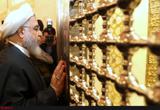 زیارت  مسجد کوفه توسط رئیس جمهور