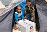 کمک های کویتی ها به دست سیل زدگان رسید