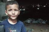 تصویر دلخراش شهادت یک کودک در فلسطین