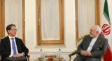 دیدار ظریف با دیپلمات ارشد وزارت خارجه ژاپن