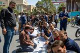 تجمع اعتراضی کارگران شرکت آذرآب اراک نسبت به عدم دریافت حقوق