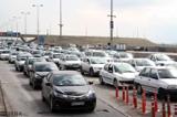 کرج - قزوین  گرفتار ترافیک سنگین