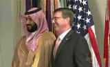 وزیر دفاع آمریکا و ولیعهد سعودی محرمانه گفت و گو کردند