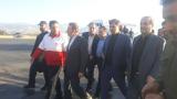 حضور رئیس دفتر رئیس جمهور در پایانه مرزی مهران