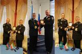 خانزادی با فرماندهان نیروی‌ دریایی روسیه، قزاقستان و آذربایجان دیدار کرد