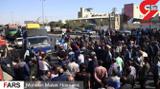 تجمع کارگران آذرآب در اعتراض به عدم  پرداخت حقوق و معوقات