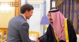 رایزنی اسپر با  پادشاه عربستان